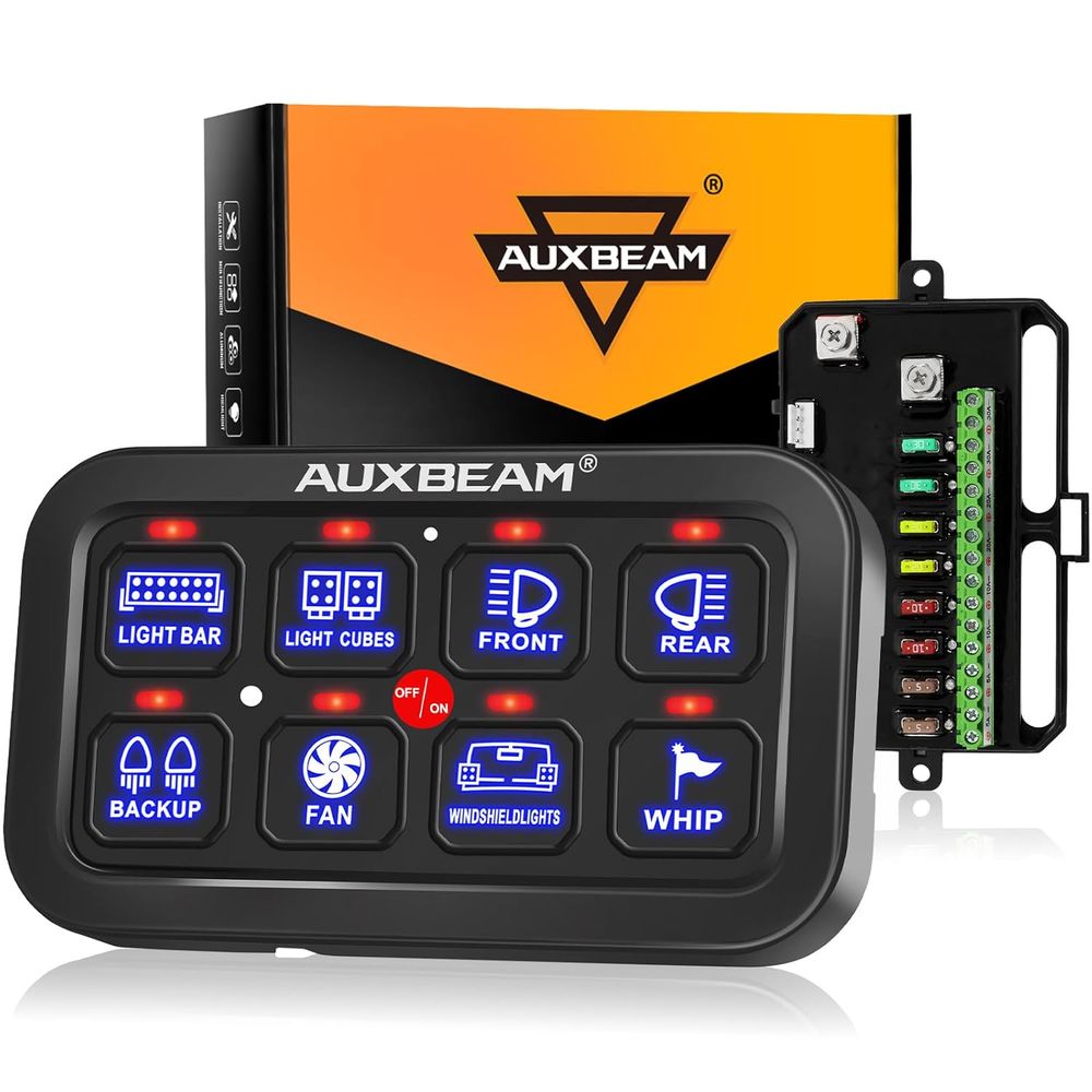 8 Gang Switch Panel BA80 Autom - Car Electronics 评论和价格
