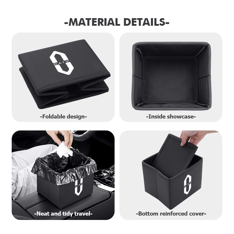 Car Trash Can Foldable Garbage - Waterproof Car Trash Can With Lid 评论和价格