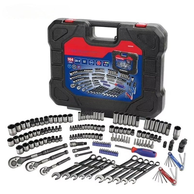 164 PC Mechanic Tool Box Set 1 - Auto Repair Tools 评论和价格