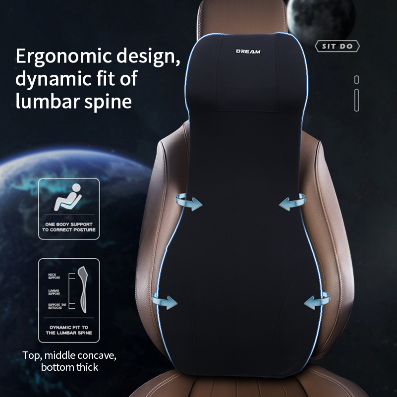 Memory Foam Car Headrest Lumba - Memory Foam Car Neck Pillow Lumbar Support 评论和价格