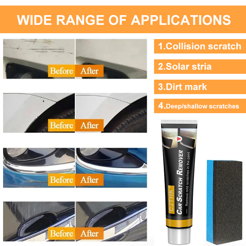 Car Scratch Remover Paint Care - Car Scratch Repair Polishing Wax Paste 评论和价格