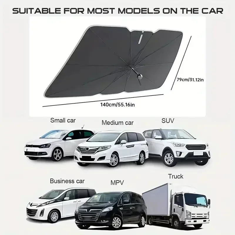Car Windshield Sunshade Umbrel - Car Sunshade Windshield Umbrella Foldable 评论和价格