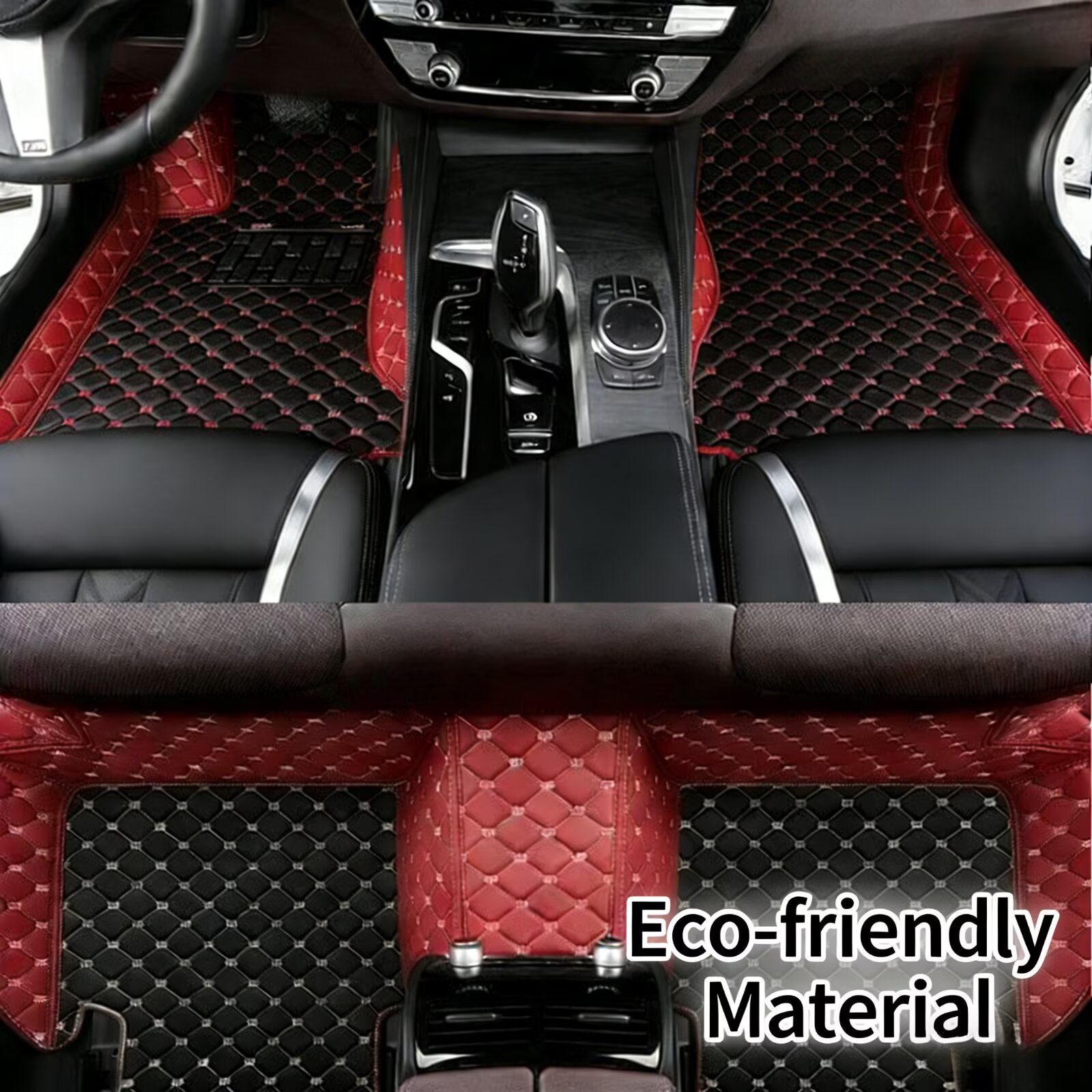 Leather Car Floor Mats For Jee - Car Floor Mats Universal Waterproof Leather 评论和价格