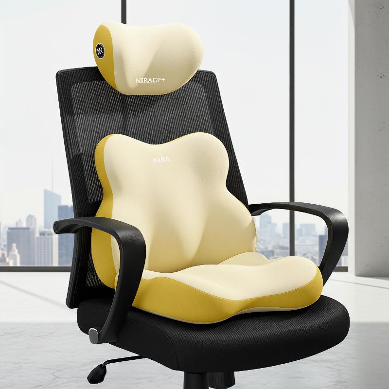 Car Seat Lumbar Support and Ne - Memory Foam Car Neck Pillow Lumbar Support 评论和价格