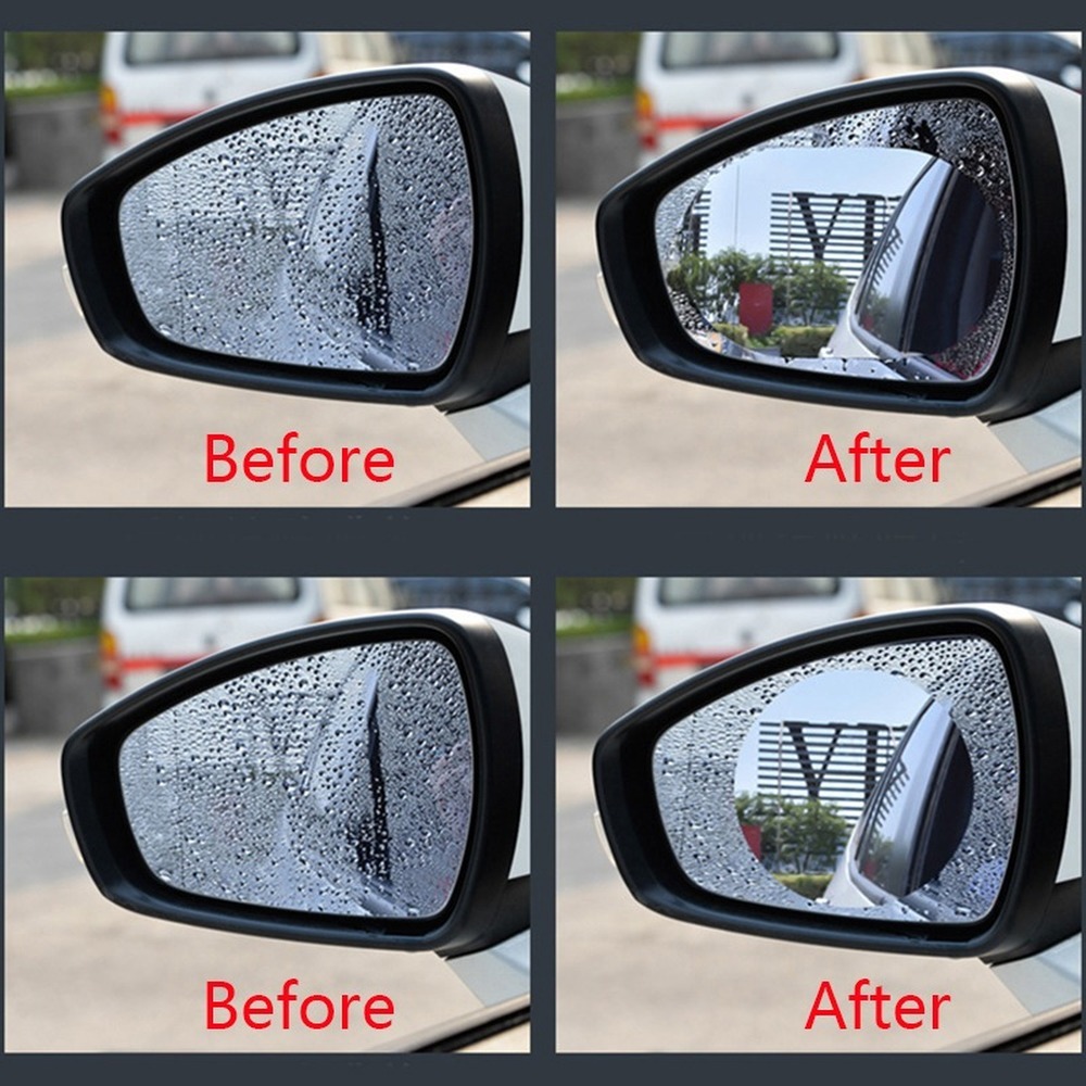 Rainproof Film for Car Rearvie - Anti Glare Car Rearview Mirror Film 评论和价格
