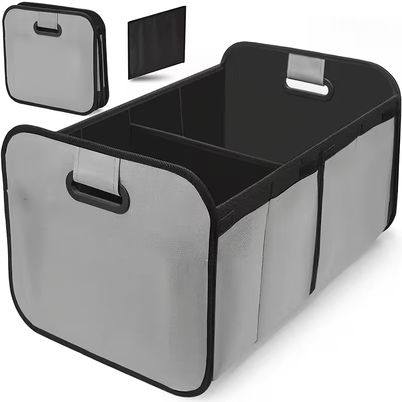 Collapsible Car Trunk Storage  - Car Trunk Organizer Foldable Storage Box 评论和价格