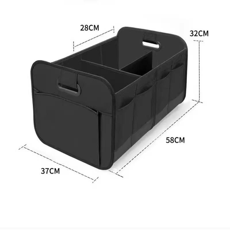 Collapsible Car Trunk Storage  - Car Trunk Organizer Foldable Storage Box 评论和价格