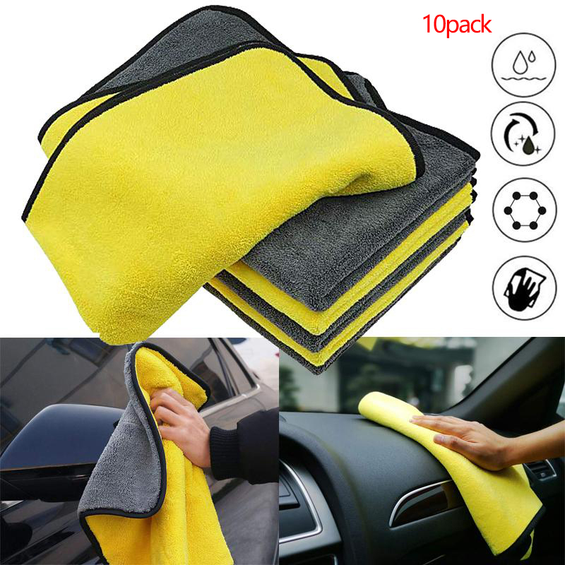 Extra Thick Car Microfiber Dry - Microfiber Car Drying Towel Super Absorbent 评论和价格
