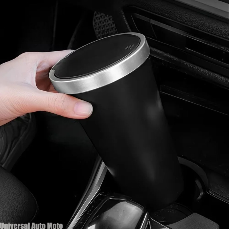 Mini ABS Car Trash Can Leakpro - Waterproof Car Trash Can With Lid 评论和价格