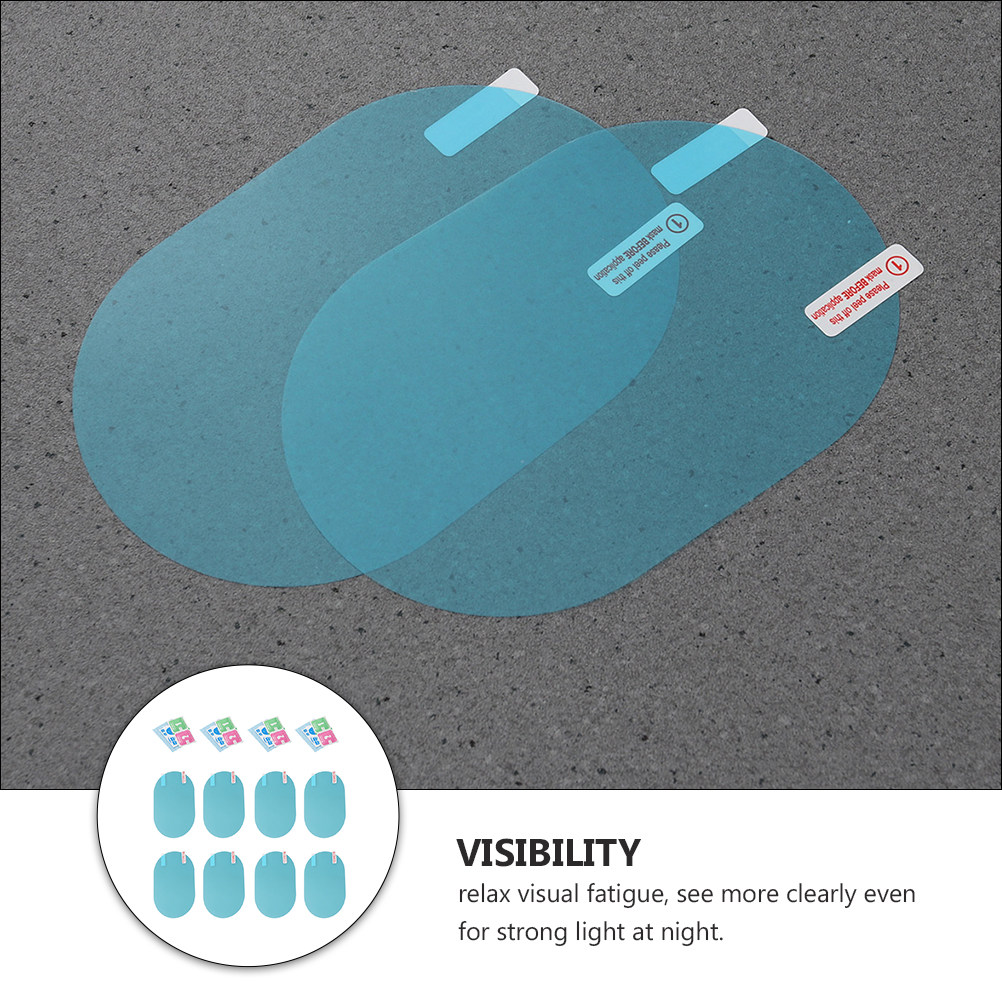 4Pairs Car Rearview Mirror Fil - Anti Glare Car Rearview Mirror Film 评论和价格