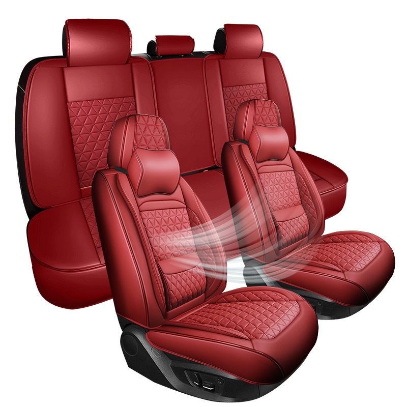 Car Seat Covers Full Set ,Univ - Leather Car Seat Covers Full Set Universal 评论和价格