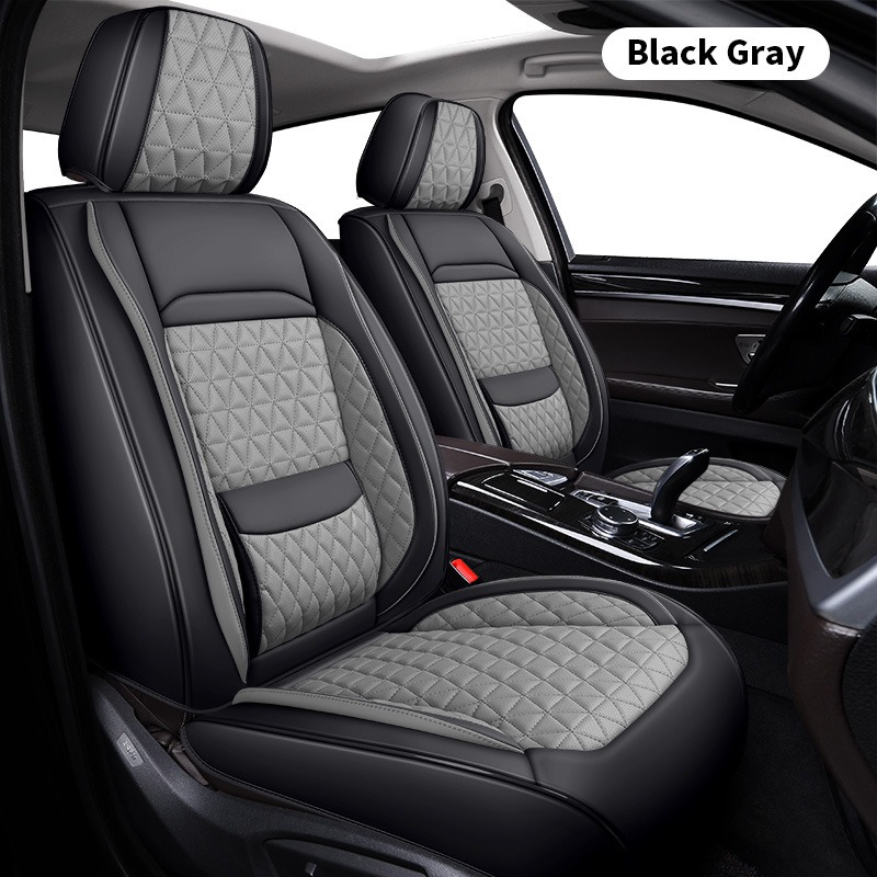 Car Seat Covers Full Set ,Univ - Leather Car Seat Covers Full Set Universal 评论和价格