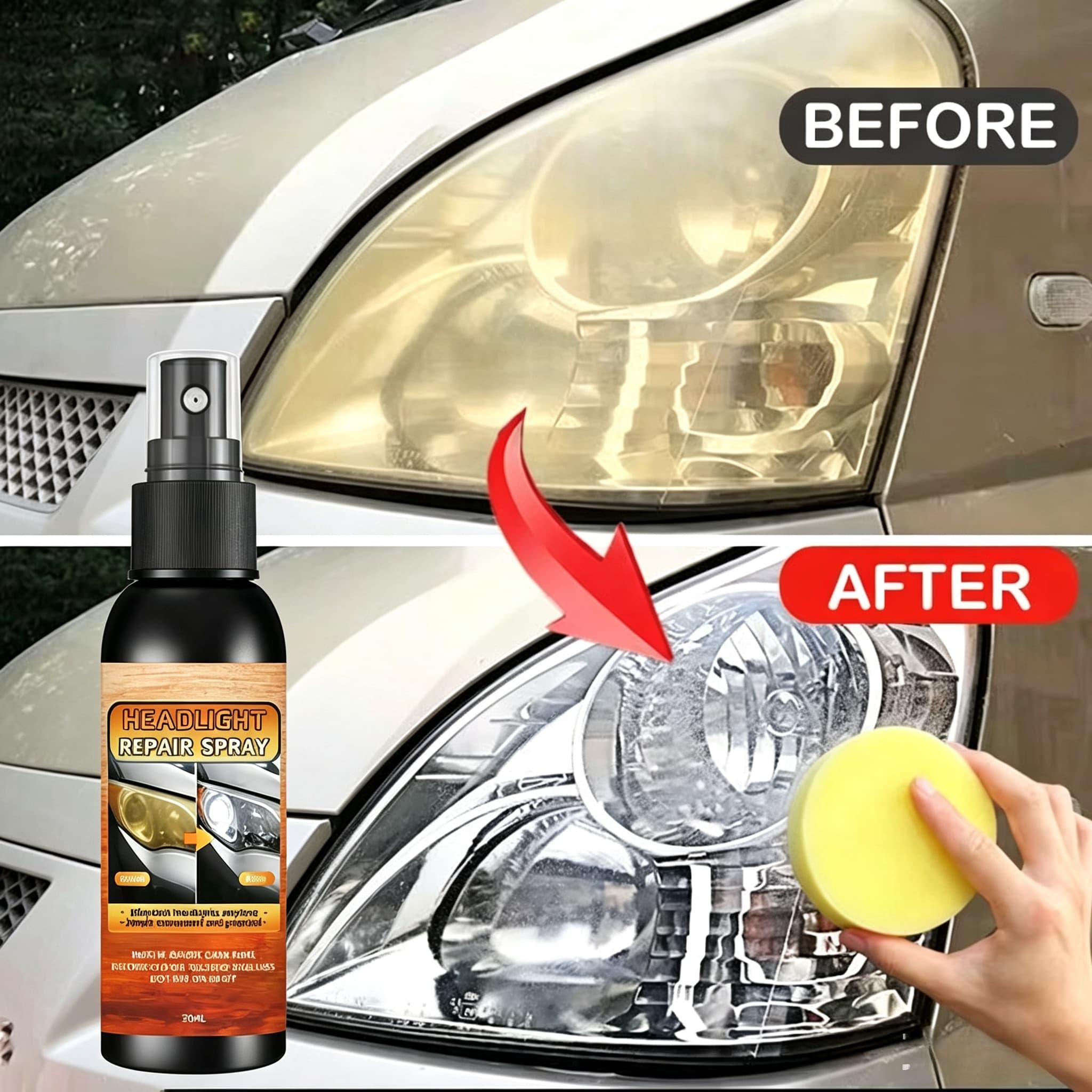 Car Lamp Restoration Polishing - Car Scratch Repair Polishing Wax Paste 评论和价格