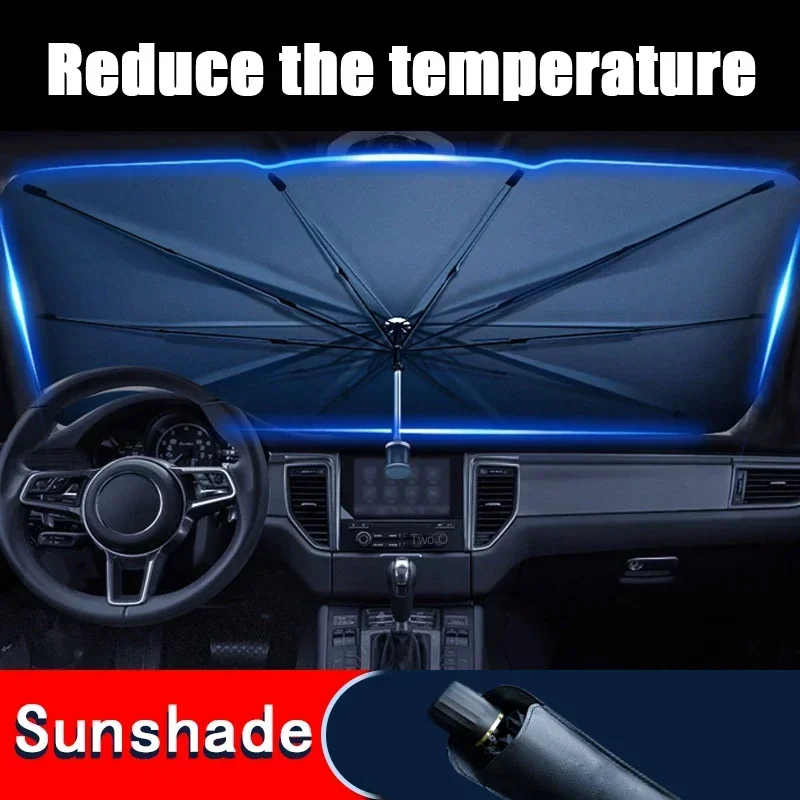 Car Umbrella Windshield Sunsha - Car Sunshade Windshield Umbrella Foldable 评论和价格
