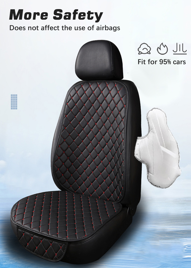 PU Leather Car Seat Covers Ful - Leather Car Seat Covers Full Set Universal 评论和价格