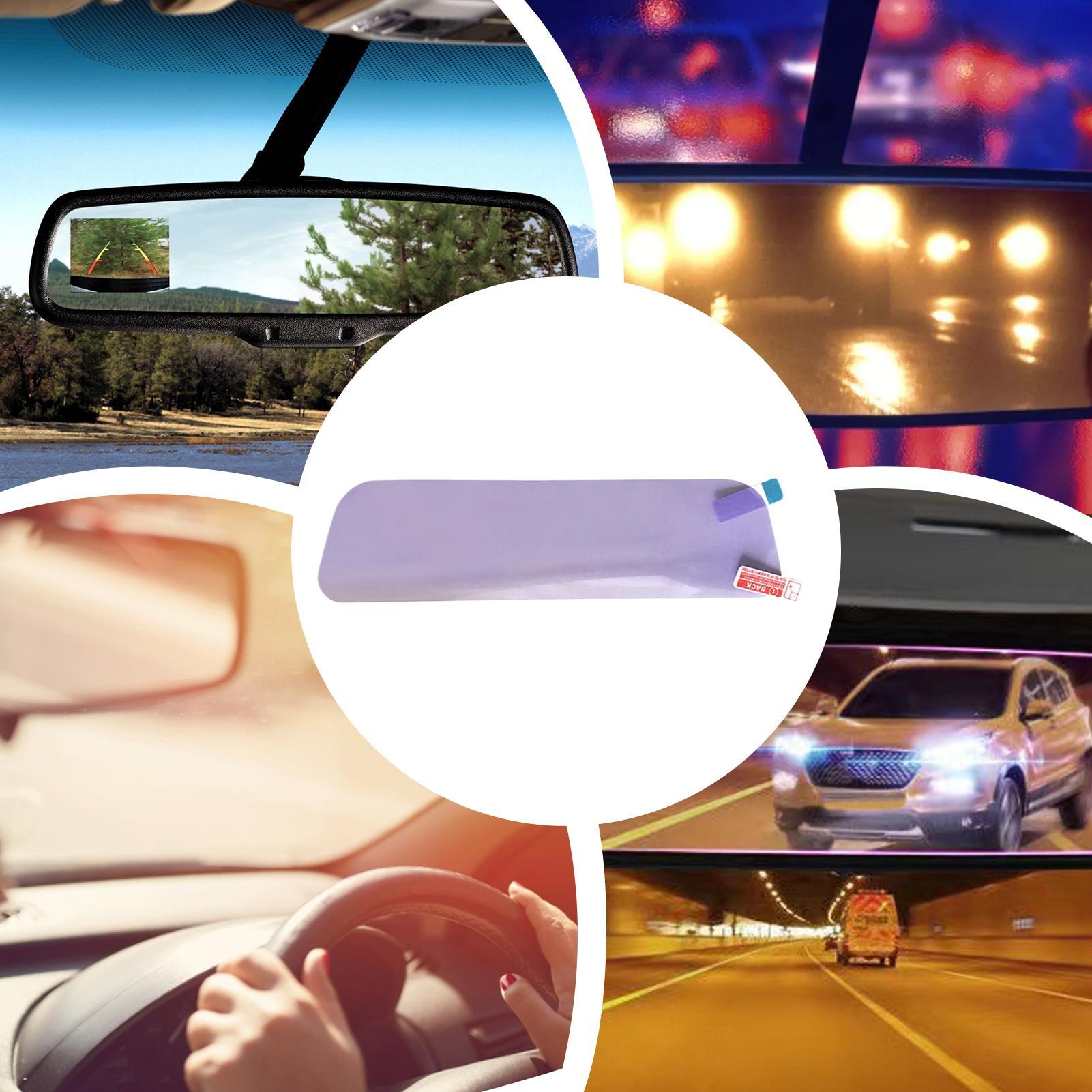 Anti-glare Car Interior Mirror - Anti Glare Car Rearview Mirror Film 评论和价格